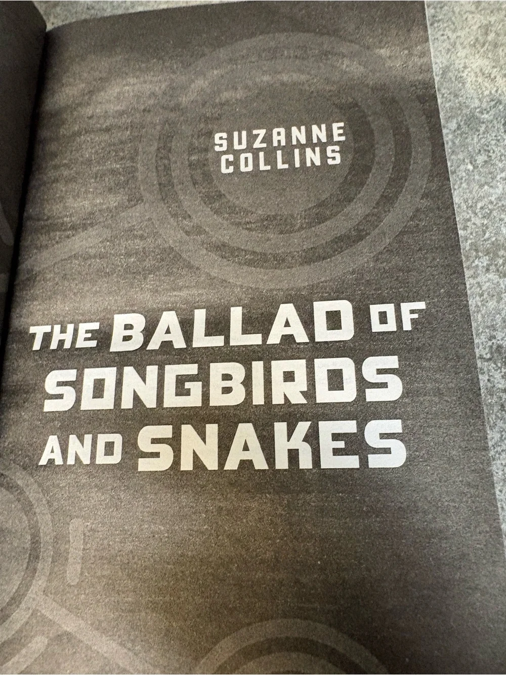 Suzanne Collins Hunger Games Ballad of Songbirds & Snakes PB Movie Tie-In 2023